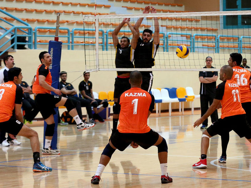 جانب من لقاء كاظمة والقادسية (تصوير جورج رجي)