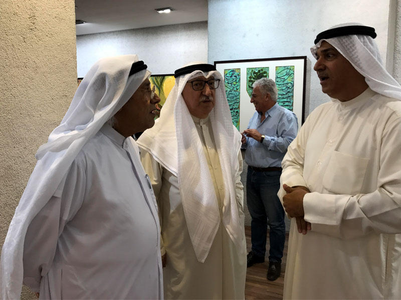 الفارسي متوسطاً اليوحة وسامي محمد