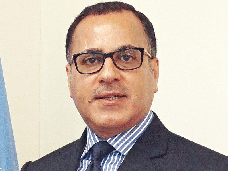 مندوب الكويت الدائم لدى الأمم المتحدة والمنظمات الدولية في جنيف السفير جمال الغنيم