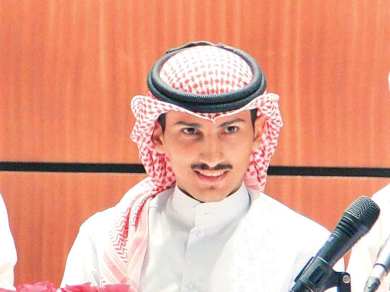  رئيس المجلس الطلابي في الجامعة العربية المفتوحة فرع الكويت «AOU» عبدالرحمن الزبني