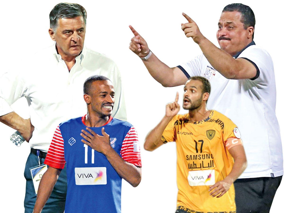 عبدالعزيز حمادة - بدر المطوع - بونياك - محمد ابراهيم لاعب التضامن