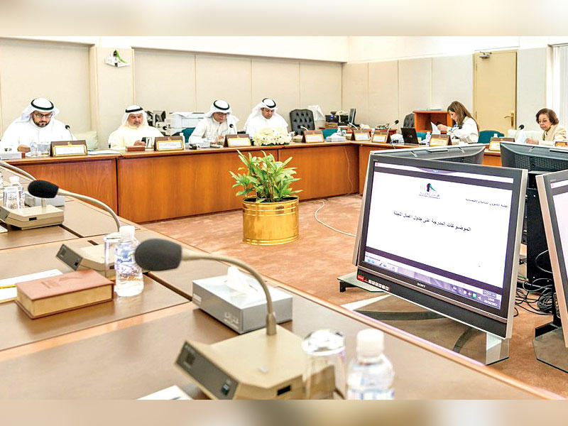 الاجتماع الأول للجنة المالية في دور انعقادها الحالي