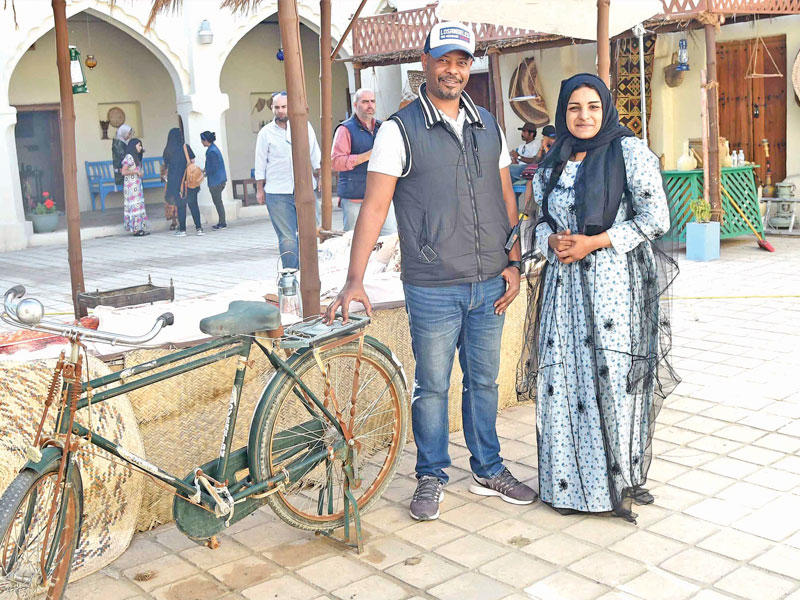 محمد دحام أثناء تصوير أحد أعماله
