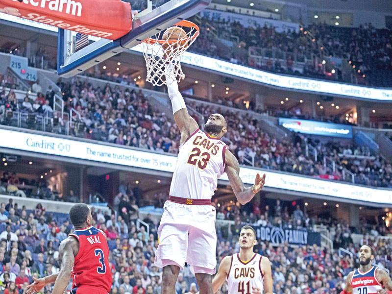 ليبرون جيمس نجم كليفلاند