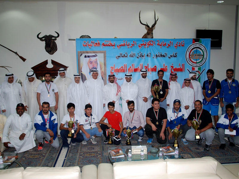 جانب من مراسم التتويج