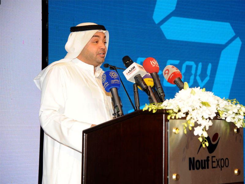 المدير العام التنفيذي لشركة «نوف إكسبو» المنظمة للمؤتمر يوسف المرزوق
