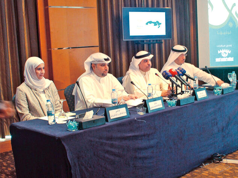 جانب من مؤتمر إعلان الملتقى 