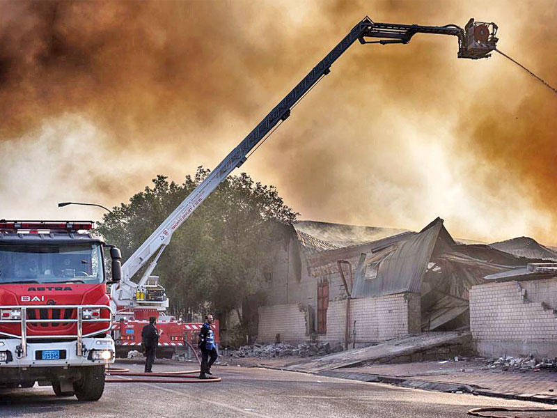 مكافحة الحريق من أعلى