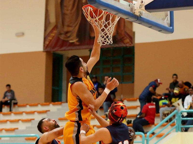 القادسية وكاظمة في لقاء سابق