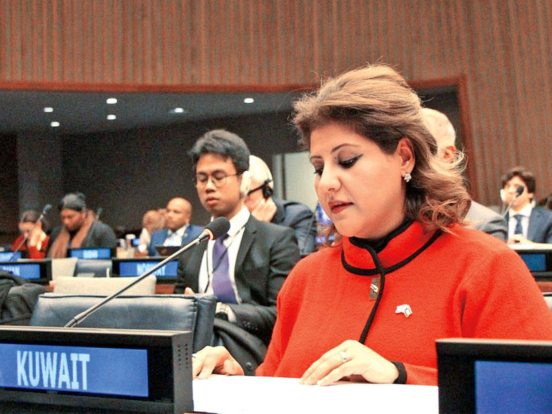 السكرتير الأول جواهر إبراهيم الدعيج الصباح