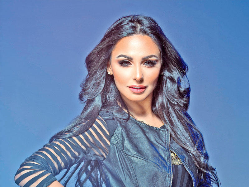 الفنانة الأردنية ميس حمدان 