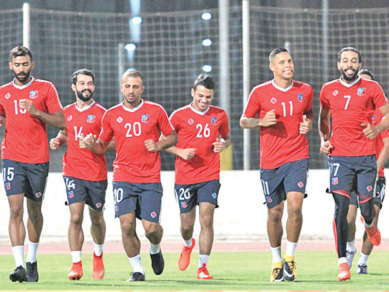 تدريب نادي الكويت في دبي