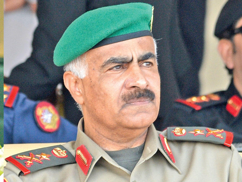 رئيس الأركان العامة للجيش الفريق الركن محمد الخضر