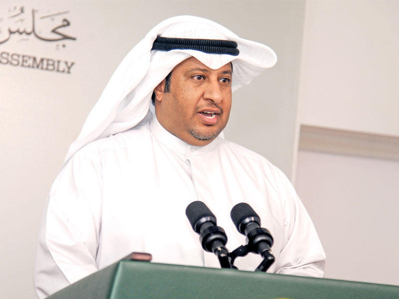 رئيس لجنة الشؤون التشريعية والقانونية البرلمانية النائب الحميدي السبيعي