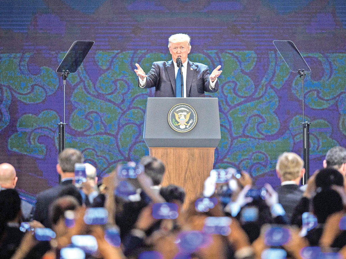 الرئيس الأميركي دونالد ترامب