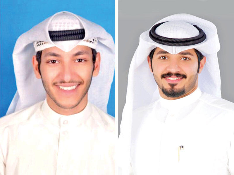 رئيس جمعية كلية التربية بالجامعة، ناصر العنزي - رئيس رابطة كلية العلوم الإدارية سعود الكتيتي