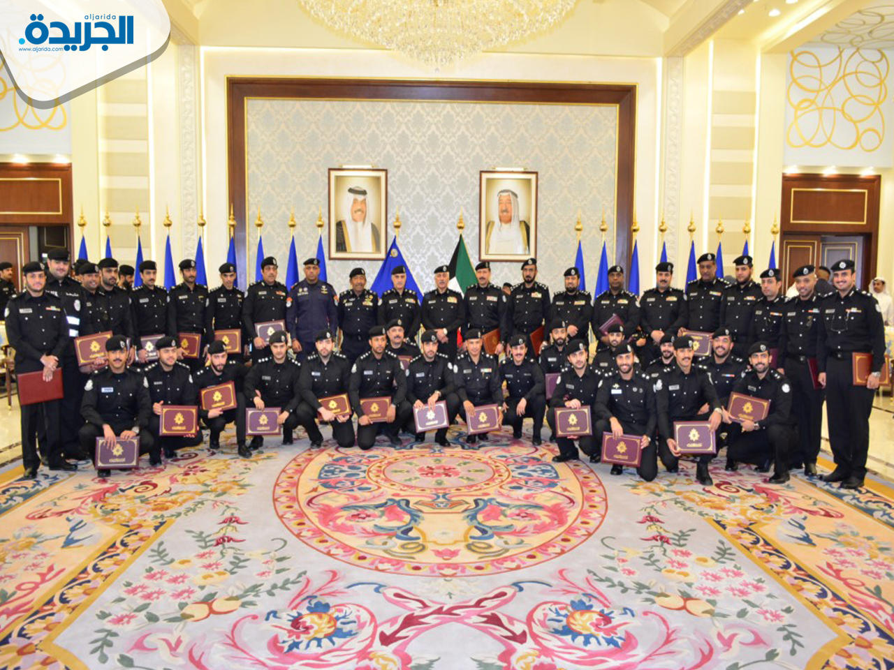 جانب من حفل تكريم المتميزين في عدد من القطاعات الأمنية