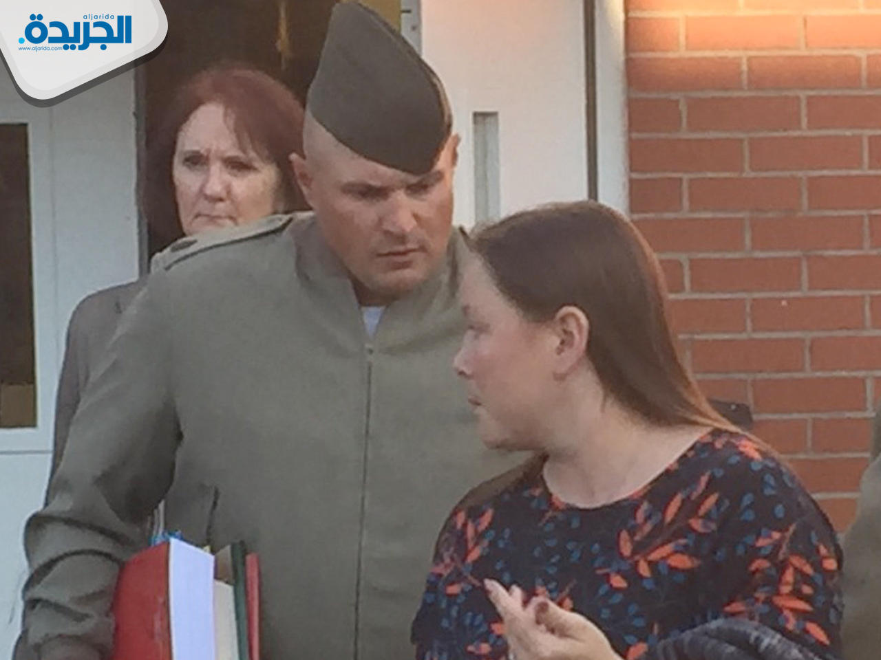 جوزيف فيليكس خلال حضوره إلى جلسة المحاكمة