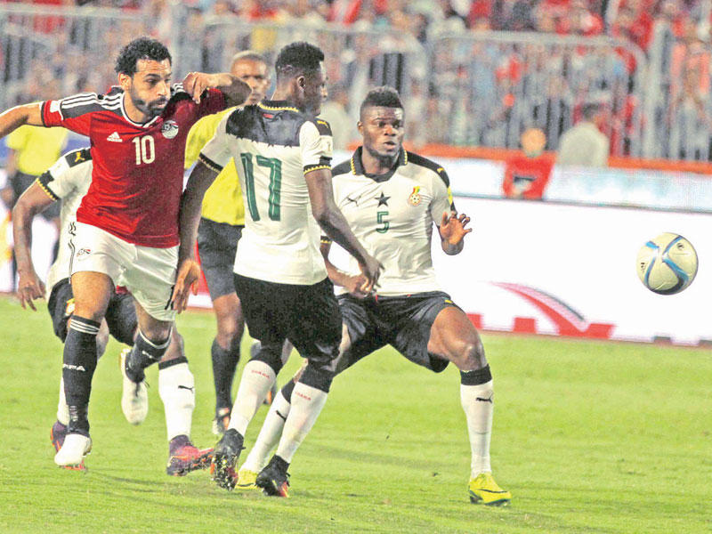  مصر وغانا في التصفيات الأولى