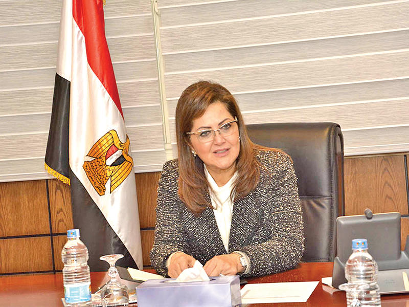 وزيرة التخطيط والمتابعة والإصلاح الإداري المصرية د. هالة السعيد
