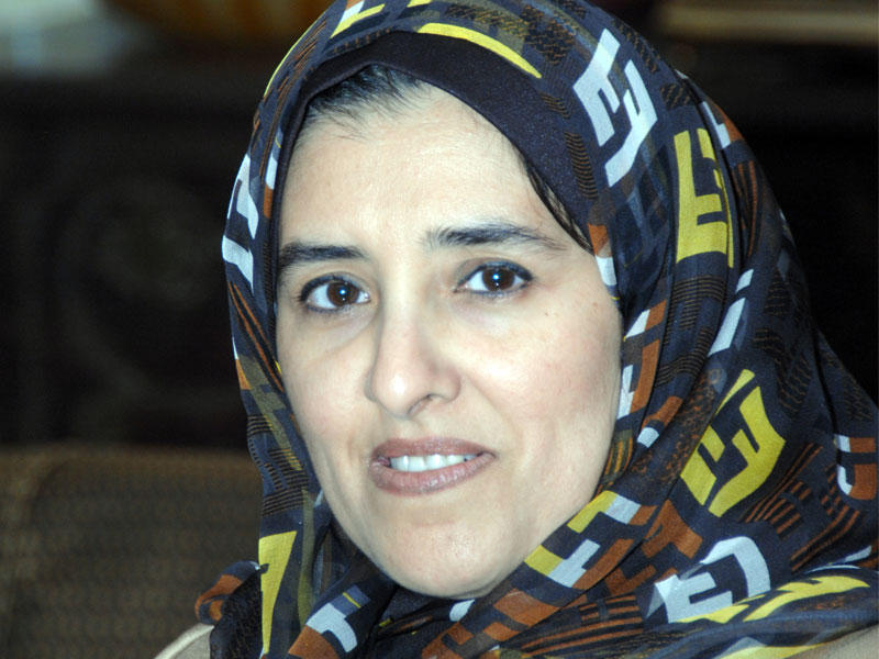 رئيسة مجلس أمناء جائزة سمو الشيخ سالم العلي للمعلوماتية الشيخة عايدة السالم 