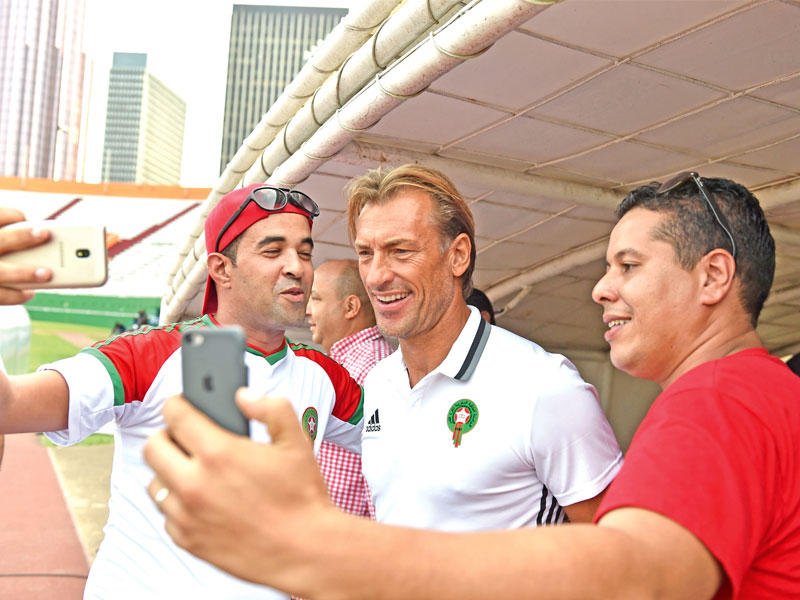 سلفي مع رينار