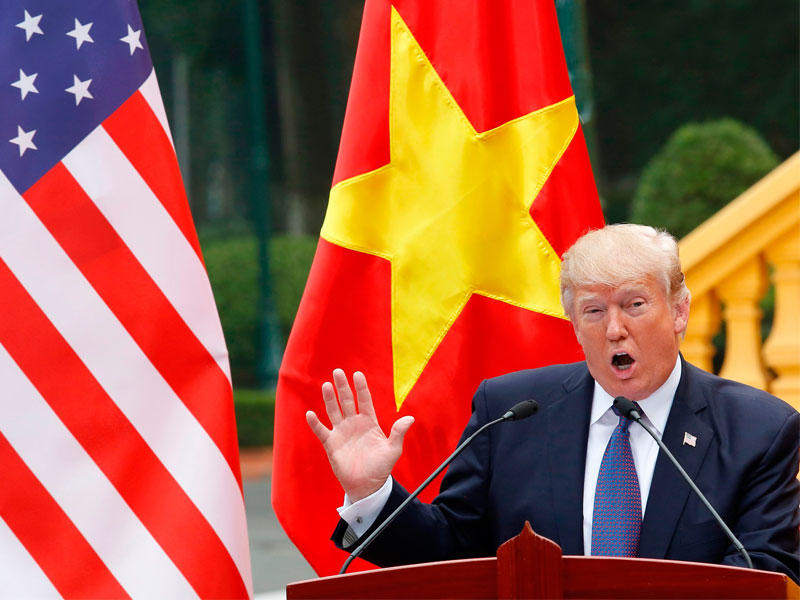  الرئيس الأميركي دونالد ترامب