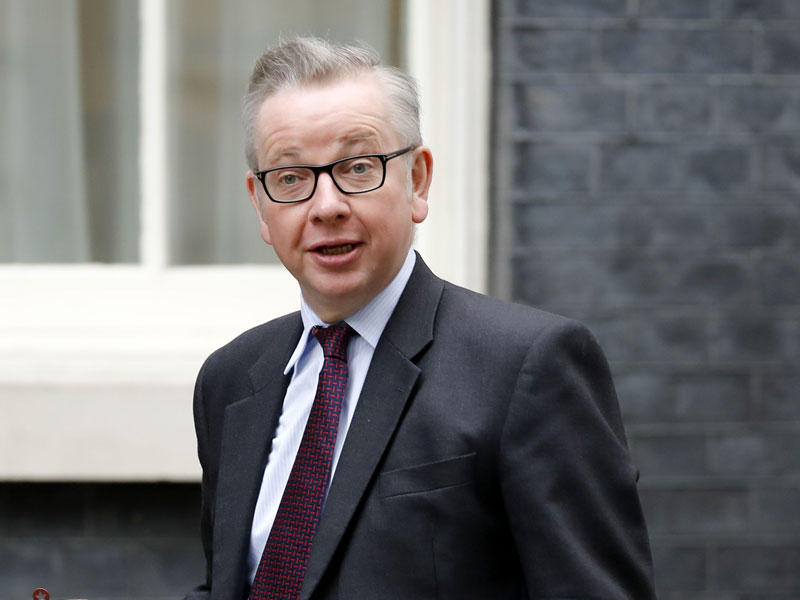  وزير البيئة البريطاني مايكل غوف