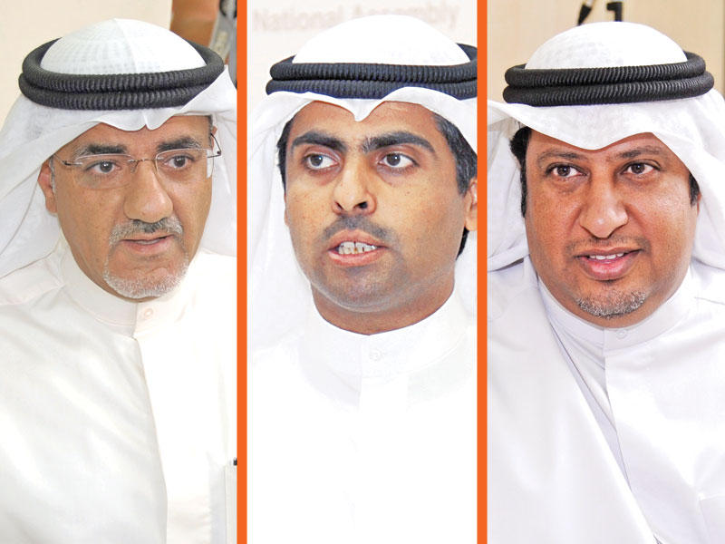 الحميدي السبيعي - رياض العدساني - خليل عبدالله