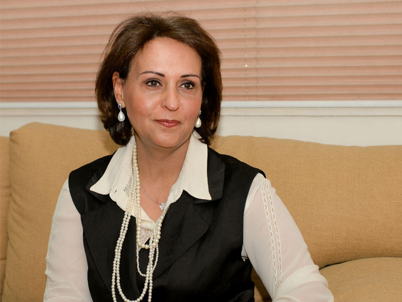 رئيسة مجلس إدارة شركة الخطوط الجوية الكويتية السابقة رشا الرومي