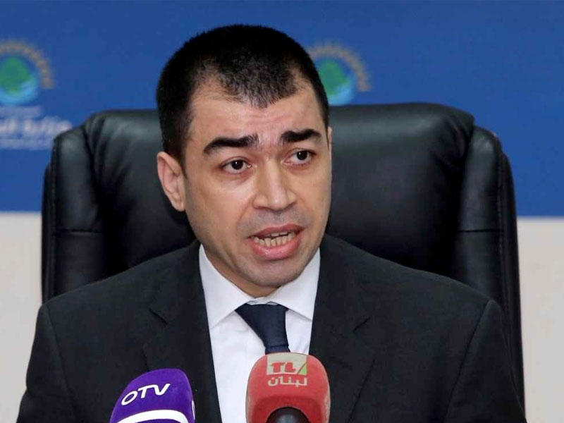  وزير الطاقة اللبناني سيزار أبي خليل