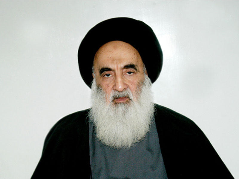  آية الله العظمى السيد السيستاني