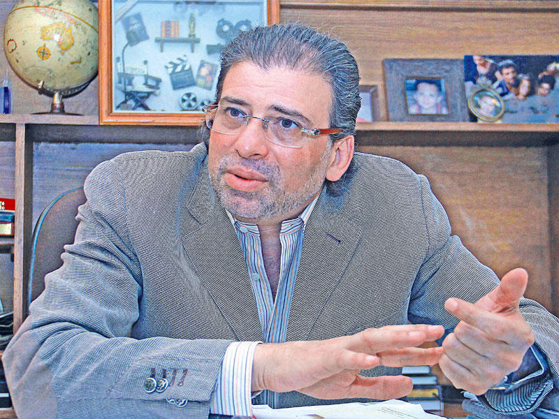  المخرج خالد يوسف