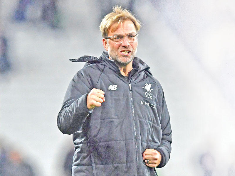  يورغن كلوب مدرب ليفربول الإنكليزي