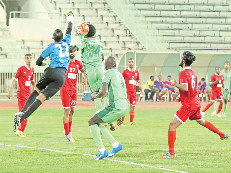 الصليبيخات والعربي من منافسات الموسم الماضي