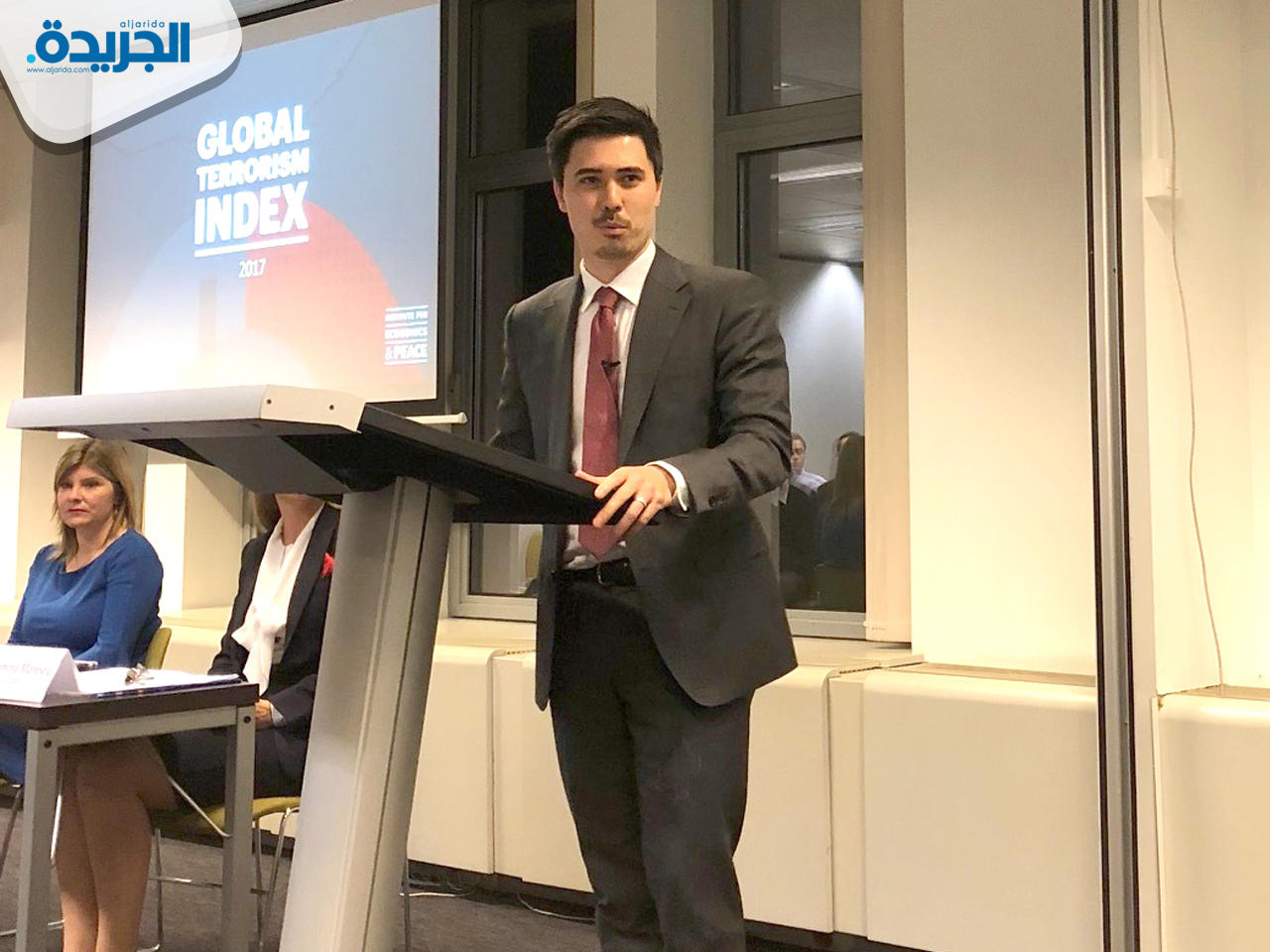 مدير الأبحاث في معهد الاقتصاد والسلام في بروكسل دانيال هيسلوب