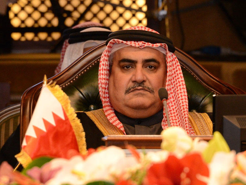 وزير الخارجية البحريني الشيخ خالد بن أحمد آل خليفة