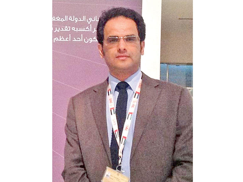 خالد العوامي، أمين الإعلام في حزب «الحركة الوطنية»