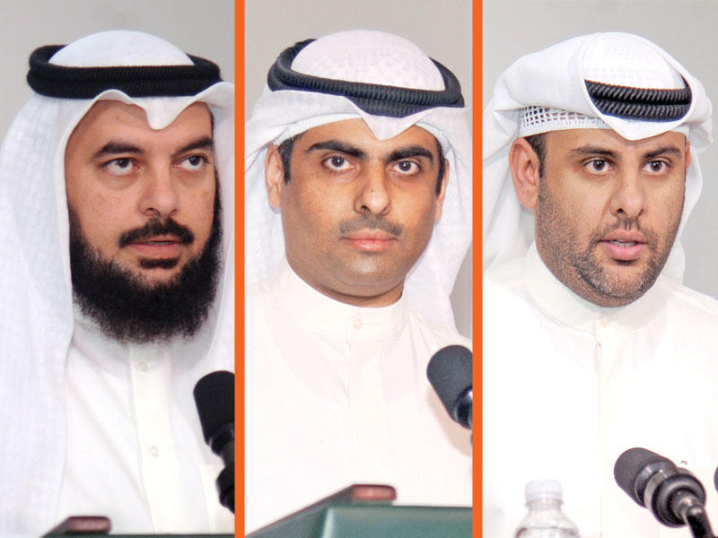 يوسف الفضالة - رياض العدساني - جمعان الحربش