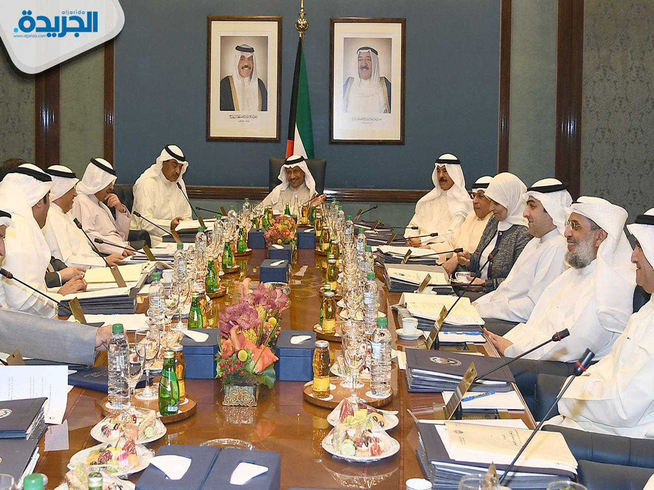 جانب من اجتماع مجلس الوزراء