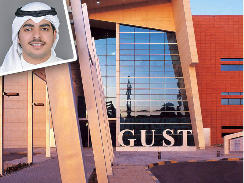 رئيس رابطة طلبة جامعة الخليج للعلوم والتكنولوجيا علي العمر