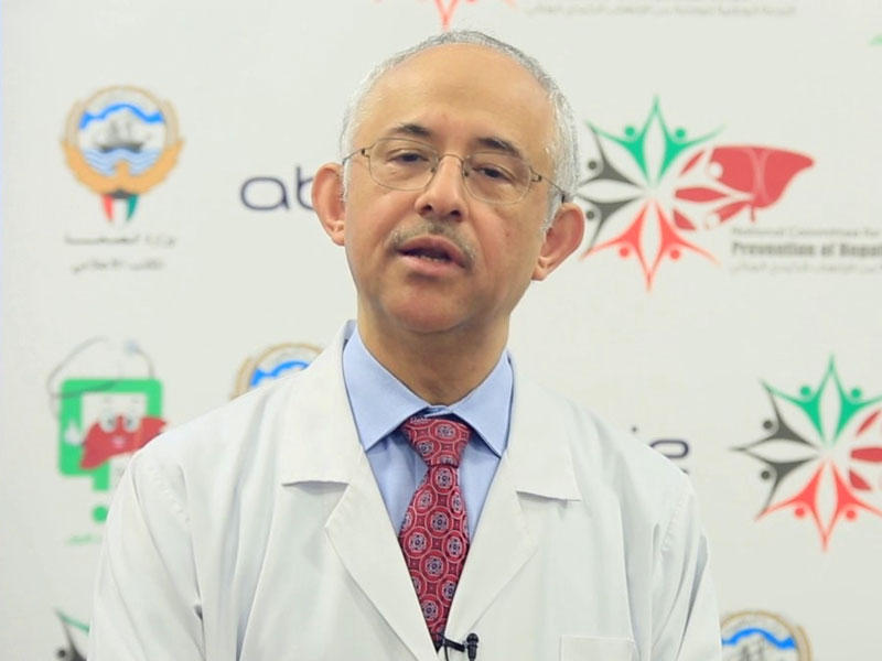  استشاري أمراض الجهاز الهضمي بمستشفى مبارك الكبير د. فؤاد العلي