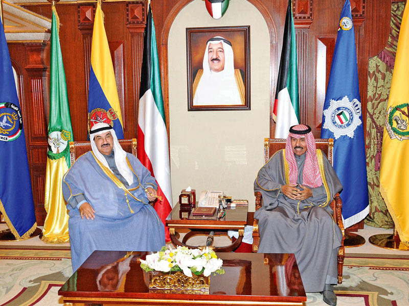 ولي العهد مستقبلاً ناصر المحمد