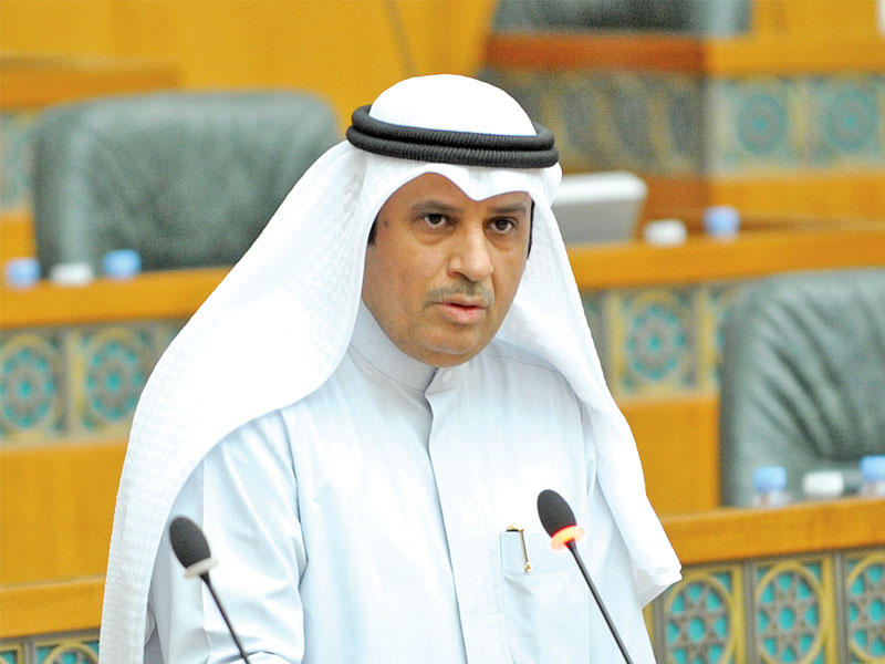  وزير العدل وزير الدولة لشؤون مجلس الأمة فالح العزب