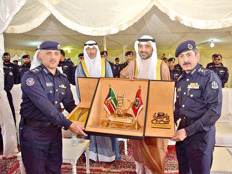 المكراد مكرماً العبدالله بحضور الخالد