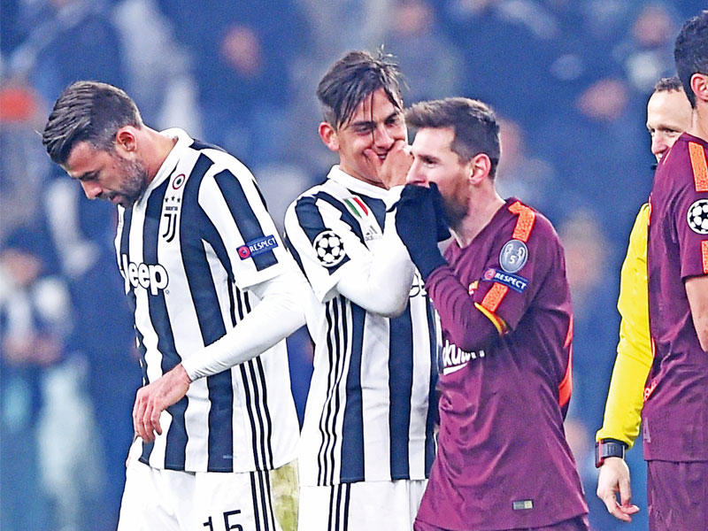 ميسي نجم برشلونة وديبالا نجم يوفنتوس