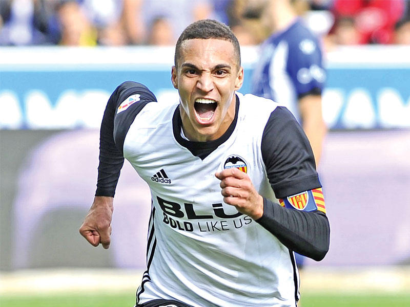  المهاجم الإسباني الدولي رودريغو مورينو