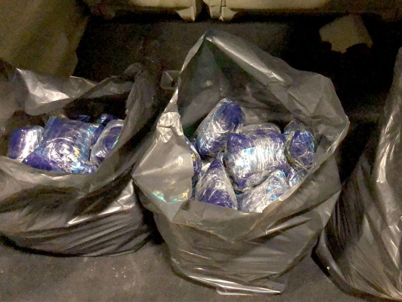 جانب من المضبوطات