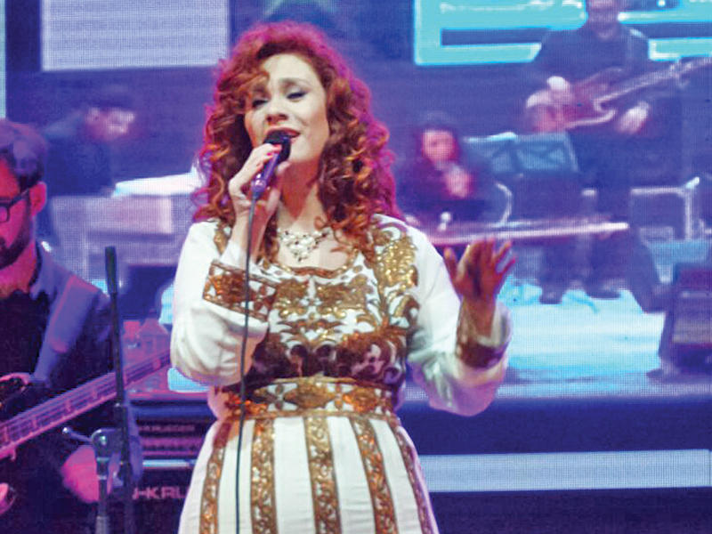 لينا شماميان في الأمسية