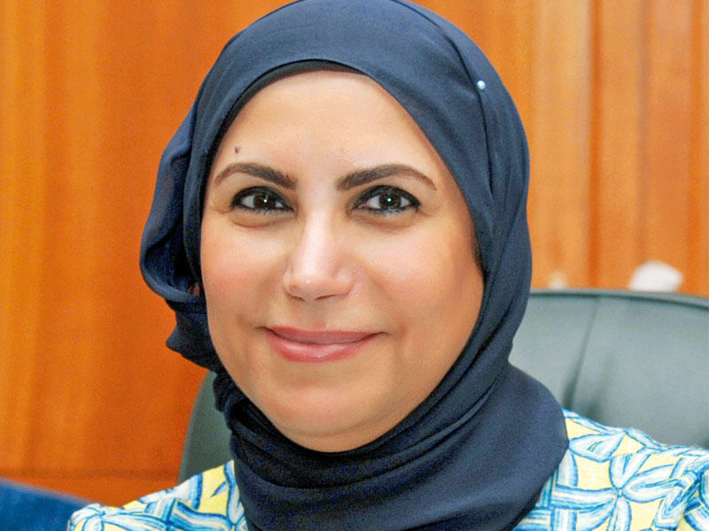 وكيلة وزارة الأشغال، عواطف الغنيم